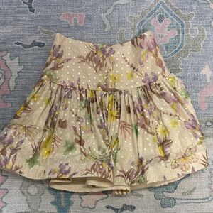 Alexis floral skirt (sewed to be shorter length)